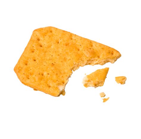 A Piece Of Cracker Crumble Piece Snack Disintegrated Png Transparent