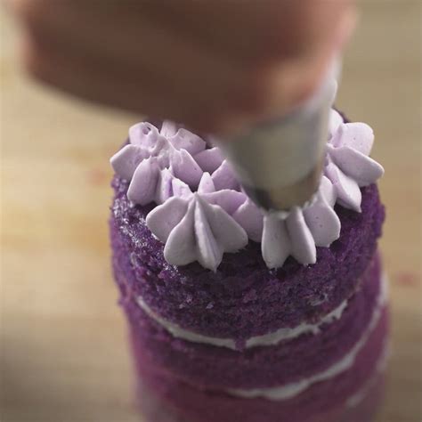 Naked Petit Fours Ideas Mini Cakes Cupcake Cakes Cake Decorating