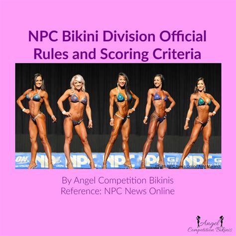 Bikini Competition Criteria At Sue Alexander Blog