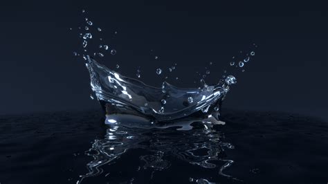 Splash Water 3d Model Cgtrader