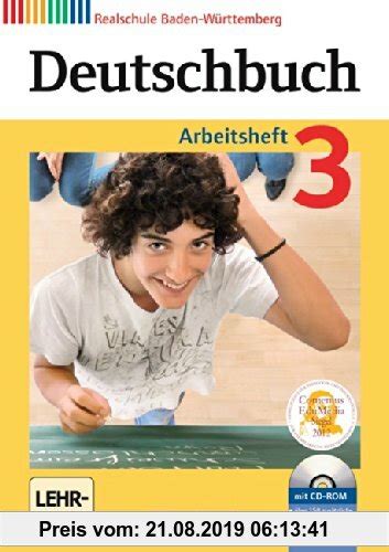 9783060624683 Deutschbuch 03 7 Schuljahr Arbeitsheft mit Lösungen