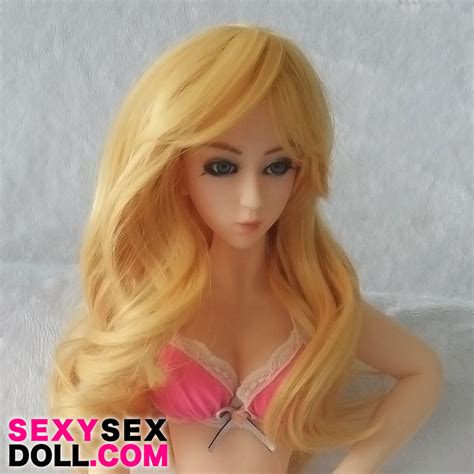 Long Blonde And Pink Curly Wig Y Cm SexySexDoll