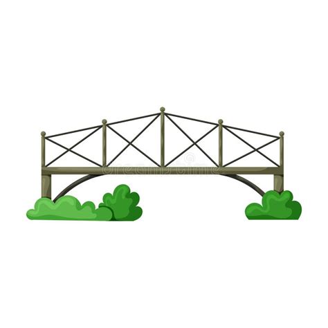 ícone De Vetor De Iconcartografia Vetorial De Ponte Isolado Na Ponte