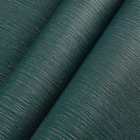 Fuku Mon Teal Green Grasscloth Peel And Stick Wallpaper Textured 24inx393in Removable Thick