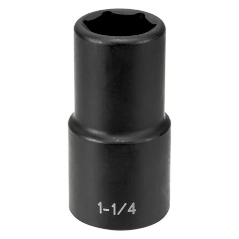 Grey Pneumatic® 5 Spline Drive Sae 6 Point Deep Thin Wall Impact Socket