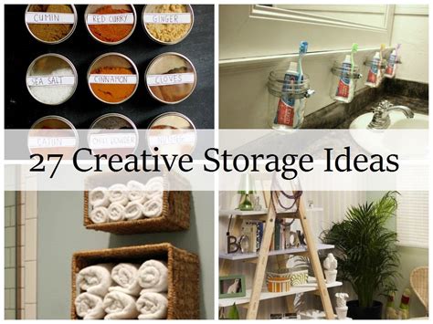 Creative Storage Ideas