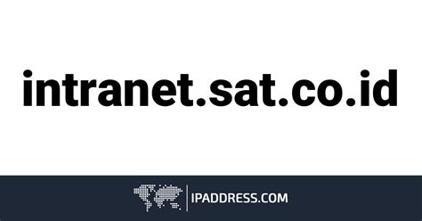 intranet.sat.co.id - Login Application