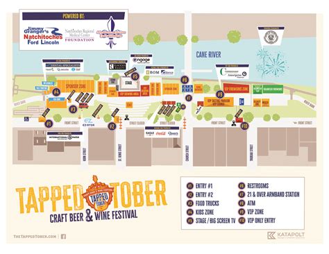 Festival Map Craft Beer And Wine Festival