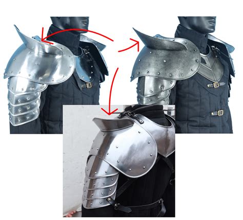 What are these pieces on pauldrons called and were they actually used ...