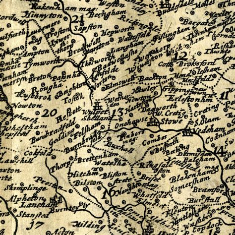 Historical Maps of Wetherden – Wetherden History