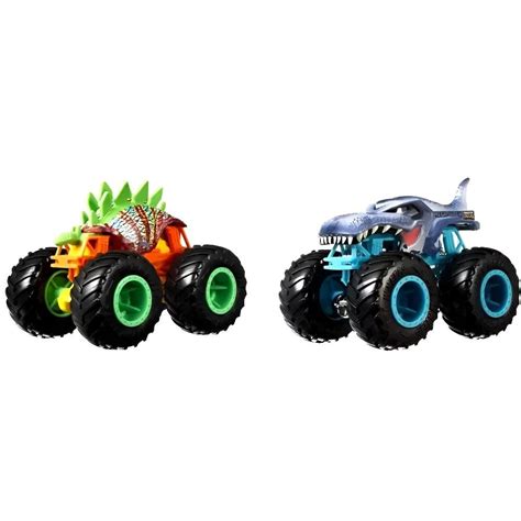 Hot Wheels Monster Trucks Motossaus X Mega Wrex Mattel Papelaria Pigmeu