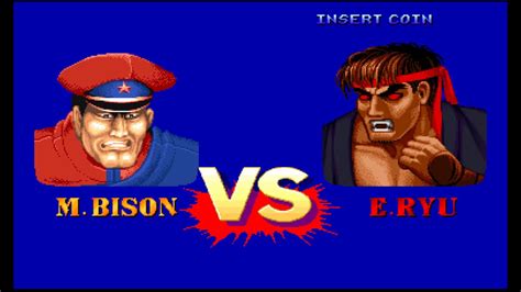 [tas]arcade Street Fighter 2 Mix{cps 1 Hack M Bison Youtube