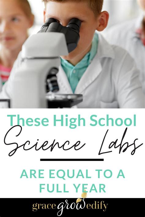 These High School Science Labs Are Equal To A Full Year High School