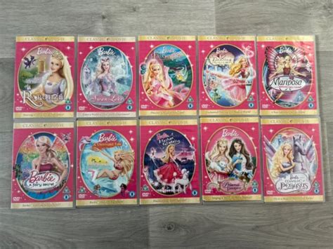 Barbie Classic Movie Collection Dvd Box Set Of 10 Dvds £4999 Picclick Uk