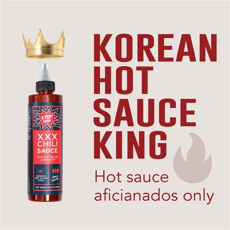 Buy KPOP Foods XXX Hot Sauce Savory And Triple The Heat Of Normal Gochujang Sauce Made With