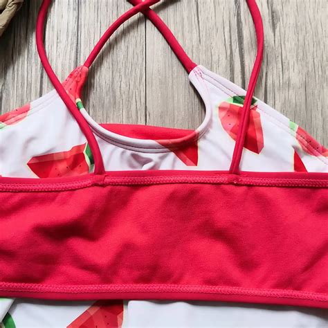 Tiozoney Bikini De Ni A De A A Os Ropa De Ba O Con Estampado Falabella