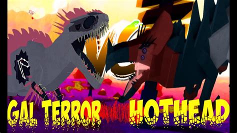 Roblox Dinosaur Simulator Galactic Terror Vs Hothead Megavore Youtube