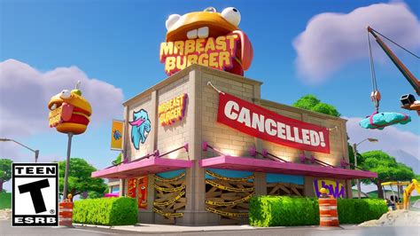 Fortnite CANCELED MrBeast Burger POI YouTube