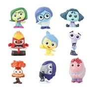 Disney Pixar Inside Out 2 9 Piece Deluxe Pvc Figure Playset