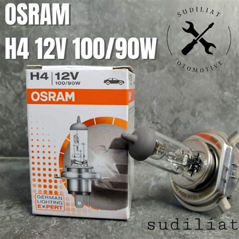 Jual Bohlam Lampu Halogen Osram H V W Original Shopee