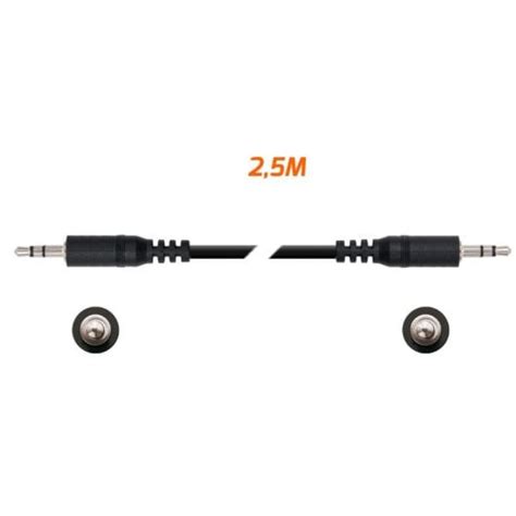 Pccom Essential Cable Audio Jack Mm Macho Macho M