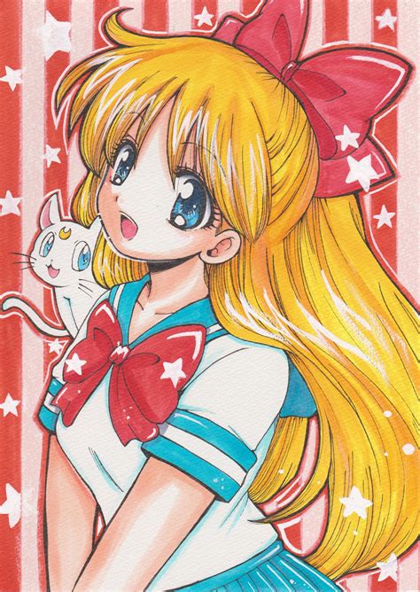 Safebooru Absurdres Aino Minako Artemis Sailor Moon Bishoujo Senshi Sailor Moon Blonde Hair