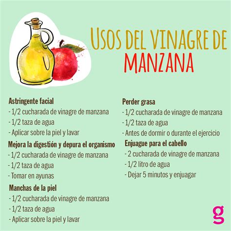 Conoce Los Usos Del Vinagre De Manzana Y Aprovecha Todas Sus