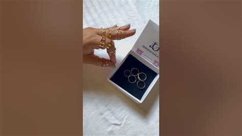 Meeshofinds Unboxing Meesho Ring Set Meesho Foryou Viral Ytshorts