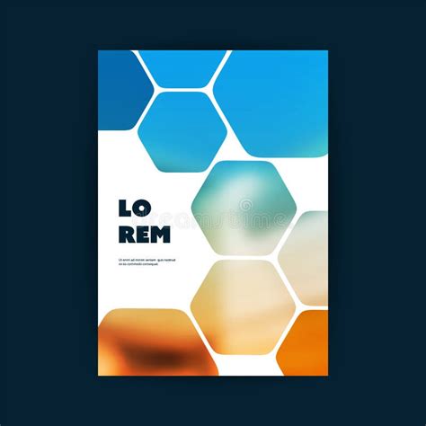 Modern Style Tiled Flyer Or Cover Design For Your Business With Blurred