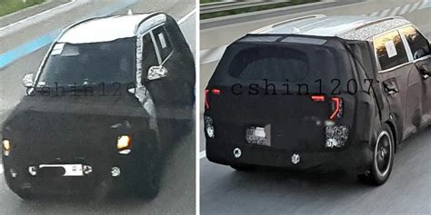 Kia Carens Facelift Spotted Testing Again To Get 360 Deg Camera ADAS