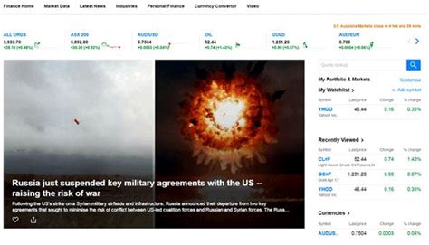yahoo finance relaunches   features bt