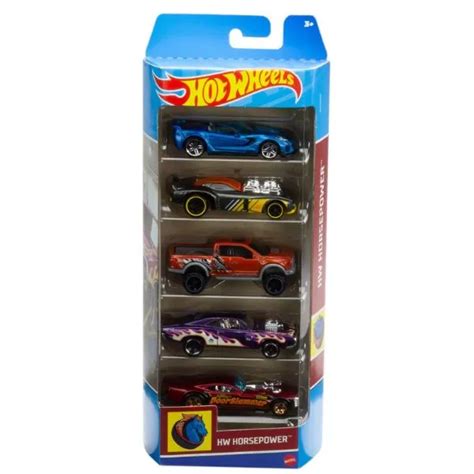 Hot Wheels Set cu mașinuțe Horsepower Tulli ro