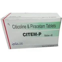 Citall Plus Citicoline And Piracetam Tablets Packaging Type Strip