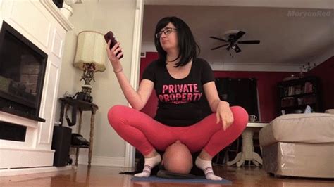 Not Allowed To Breathe Complete Version Face Sitting Ass Smothering SD Version MaryanRed