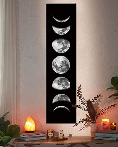 Exploring The Celestial Beauty Of Moon Phases Wall Art