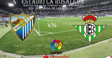 Malaga Cf Vs Real Betis Blankiazul