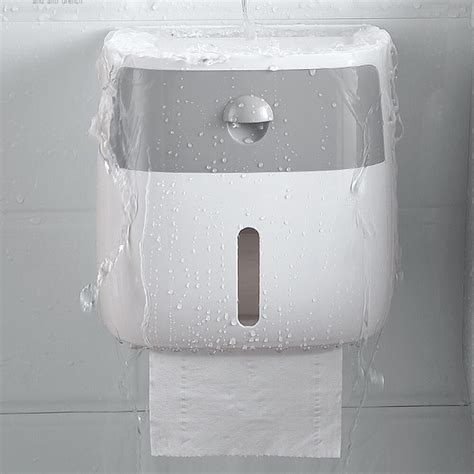 Waterdichte Toiletrolhouder Wall Mount Tissue Box Grandado