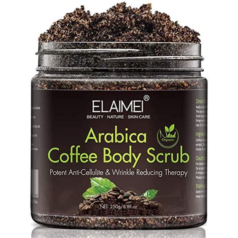 Nat Rliches Kaffee Body Scrub Peeling Mit Bio Kaffee K Rperpeeling