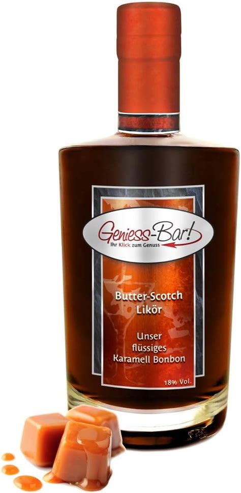 Butter Scotch Likör 0 35L Karamell Bonbon mit einem Hauch Whisky 18