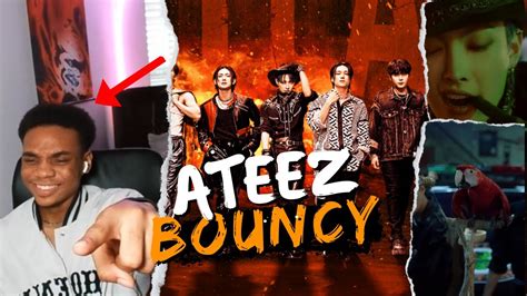 NON KPOP LISTENER REACTS TO ATEEZ 에이티즈 BOUNCY K HOT CHILLI PEPPERS