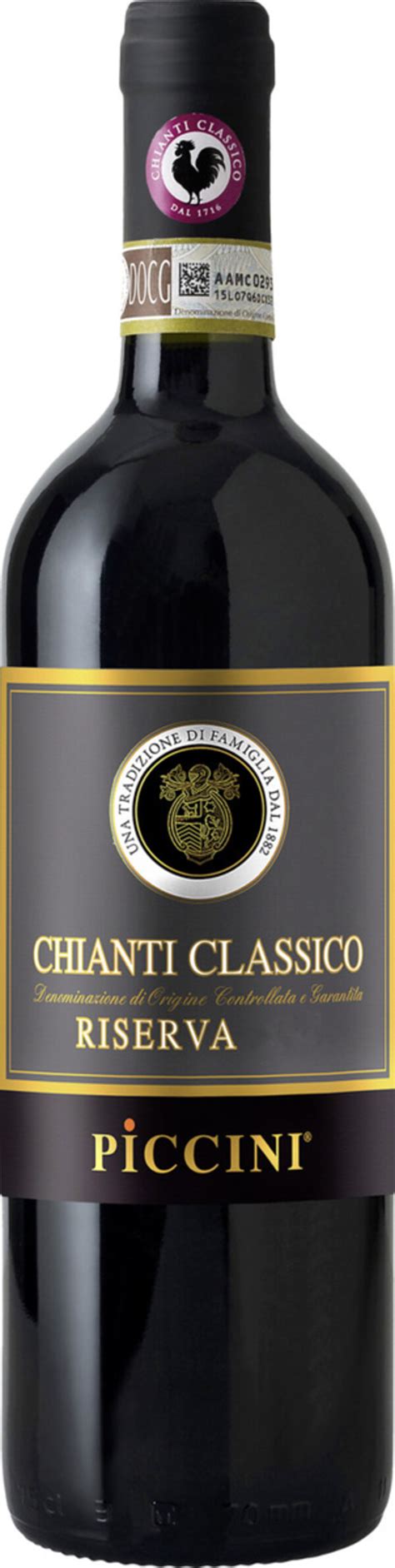 Piccini Chianti Classico Riserva DOCG Rotwein 2016 0,75 ltr von Edeka24 ...