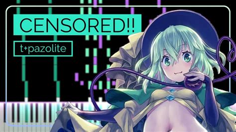 T Pazolite Censored Piano Cover Youtube