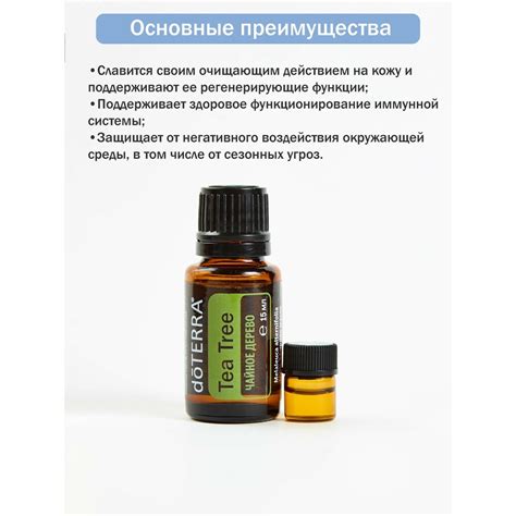 Дотерра чайное дерево