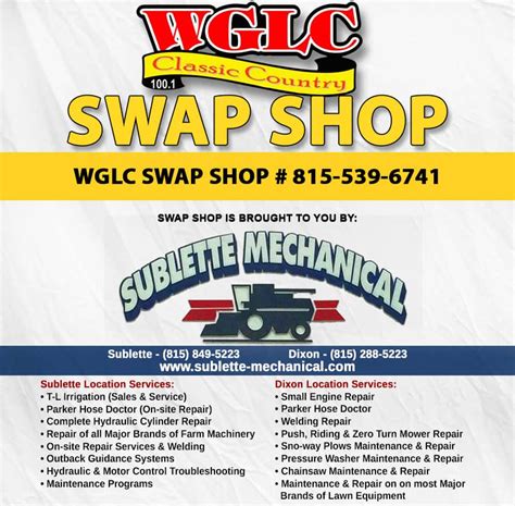 Swap Shop | WGLC