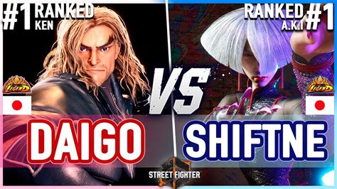 SF6 Daigo Ken Vs Hikaru Shiftne AKI Street Fighter 6 YouTube