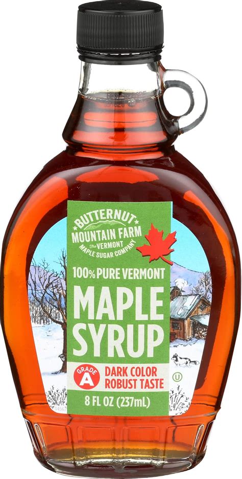 Amazon Butternut Mountain Farm Pure Organic Maple Syrup From