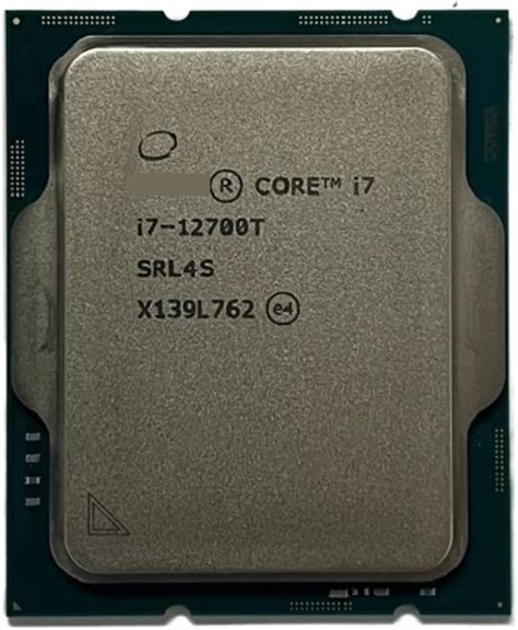 Rechner Core I7-12700T I7 12700T 4,7 GHz Twelve-Core Twenty-Thread CPU ...