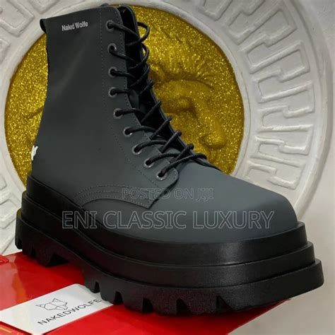 High Quality Luxury Men S Ankle Boots Naked Wolfe Well Banded Package