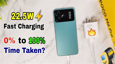 Poco M6 Pro 5G Charging Test Poco M6 Pro 5g Battery Charging Test 0