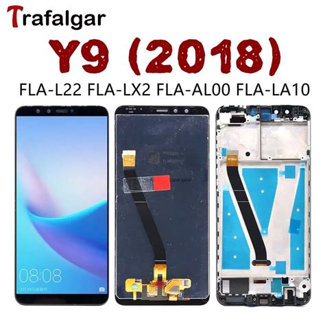 Huawei Y9 2018 LCD Display Touch Screen Digitizer Assembly For Huawei ...
